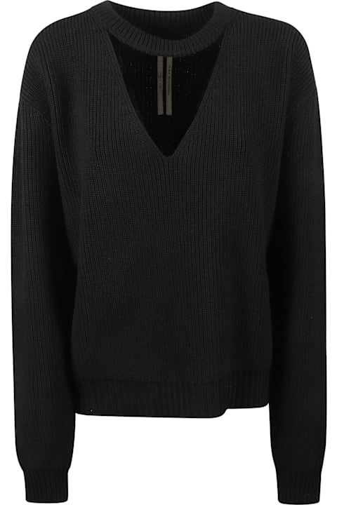 Rick Owens Sweaters for Women Rick Owens Eclipse V-neck Sweater