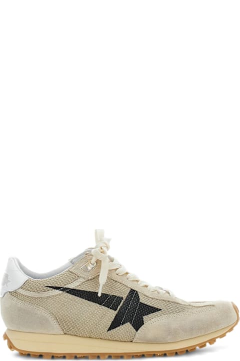 Homeware Golden Goose Golden Goose Low-top Lace-up Sneakers With Star Detail