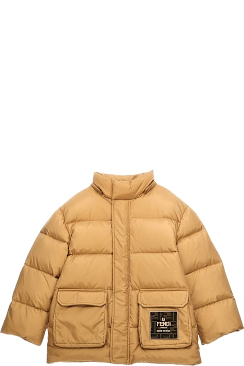 Fendi for Boys Fendi 'fendi Roma' Down Jacket