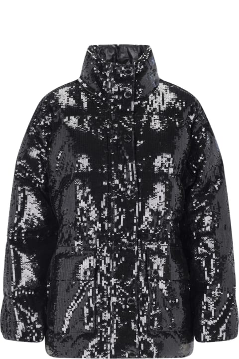 Michael Kors for Women Michael Kors Sequin Embellished Puffer Jacket