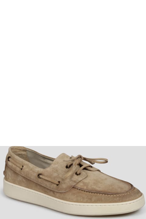 Fashion for Men Corvari Suede Boat Loafers