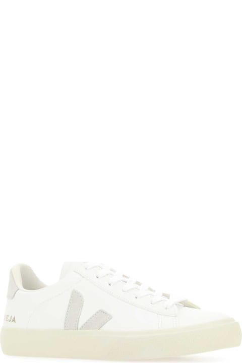 Veja Sneakers for Men Veja White Chromefree Leather Campo Sneakers
