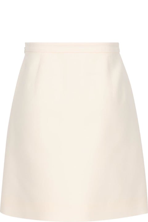 Valentino Clothing for Women Valentino Button Embellished A-line Mini Skirt