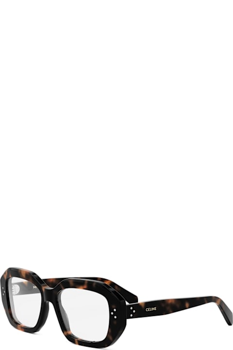 Celine Eyewear for Women Celine Celine Cl50156i 3 Dots 052 Havana Glasses