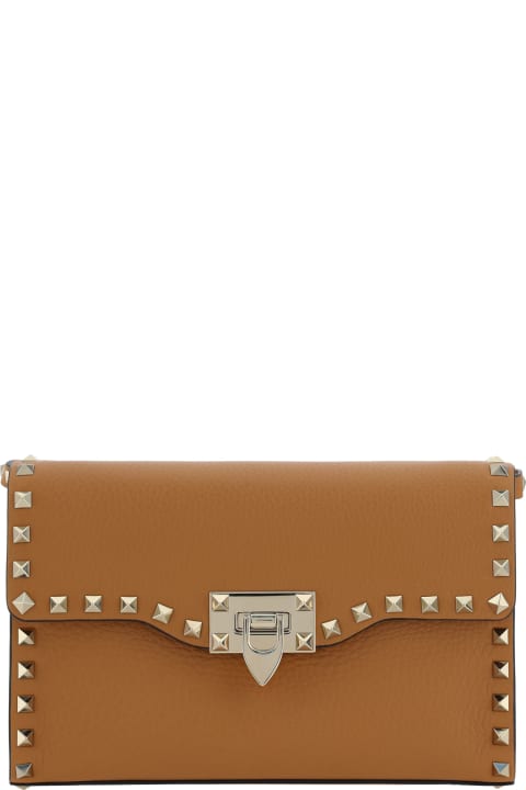 آخر صيحات الموضة من السيدات Valentino Garavani Small Rockstud Shoulder Bag