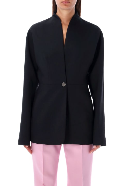 Ferragamo Coats & Jackets for Women Ferragamo Collarless Blazer