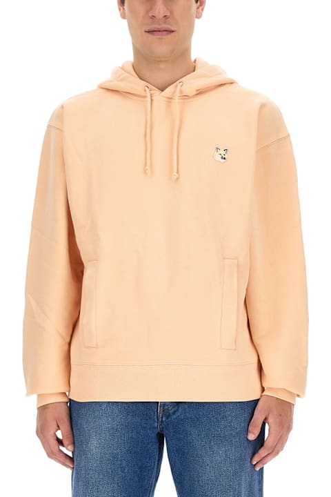 Homeware Maison Kitsuné Sweatshirt With Fox Patch