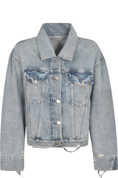 AGOLDE Coats & Jackets for Women AGOLDE Denim Buttoned Jeans