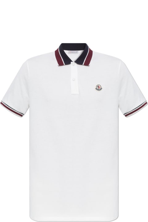 Topwear for Men Moncler Cotton Polo With Logo