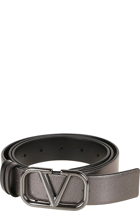 Valentino Garavani Belts for Women Valentino Garavani Belt H. 30 Reversibile Vlogo Signature