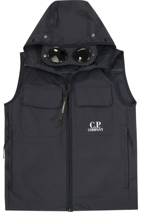 Homeware C.P. Company Undersixteen Goggle Hooded Vest