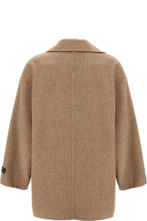 Brunello Cucinelli Coats & Jackets for Women Brunello Cucinelli 'monile' Double-breasted Coat