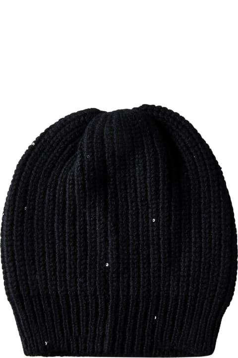 Hats for Women Brunello Cucinelli Ribbed Knit Beanie