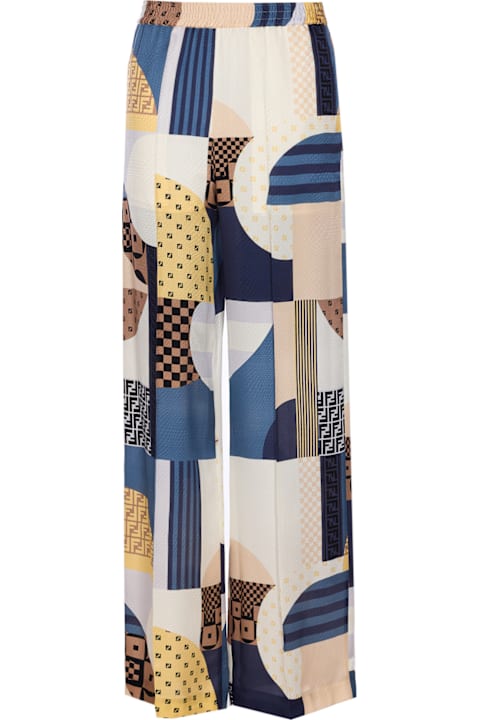 Fendi for Women Fendi Patchwork Pants