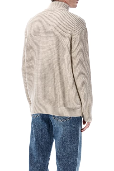 Colorful Standard for Women Colorful Standard Colorful Standard Recycled Merino Wool Quarter Zip Sweater