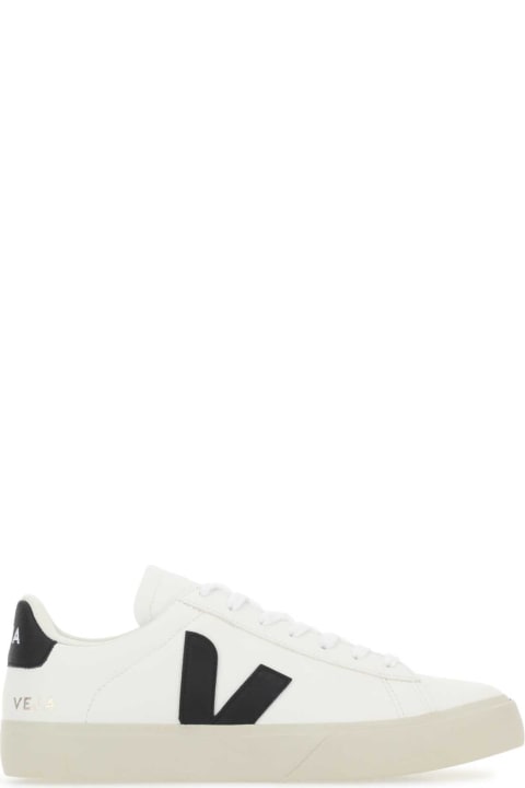 Sneakers for Women Veja White Chromefree Leather Campo Sneakers