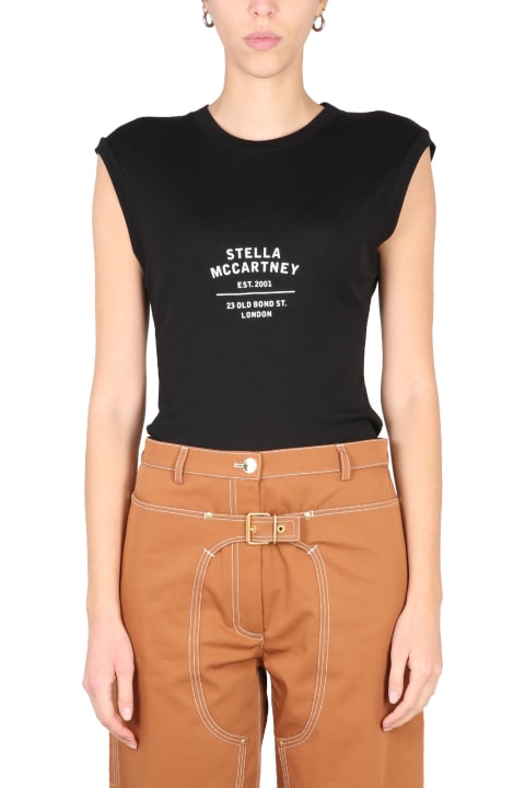 Stella McCartney for Women Stella McCartney Logo Print T-shirt