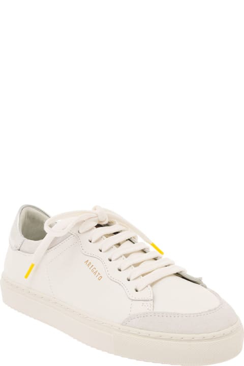 Fashion for Women Axel Arigato White Low-top Sneakers Wit Metallic Heel Tab In Smooth Leather Woman