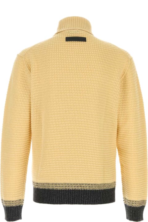 Zegna for Women Zegna Yellow Cashmere Sweater