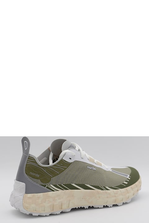Norda Sneakers for Men Norda Military Green Sneakers