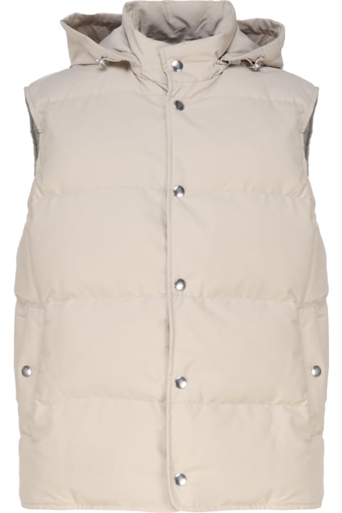 Eleventy Coats & Jackets for Men Eleventy Padded Vest With Hood
