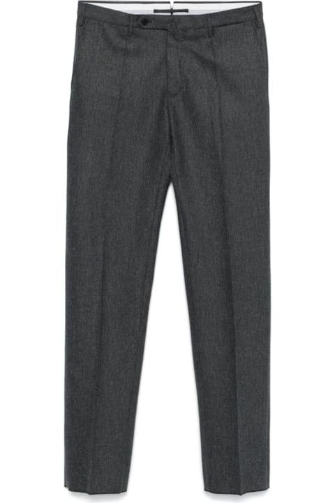 Incotex Pants for Men Incotex Anthracite Grey Virgin Wool 30 Trousers