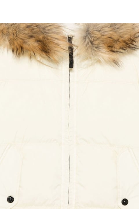 Fashion for Women Stone Island Junior Stone Island Junior Fur-trimmed Puffer Coat