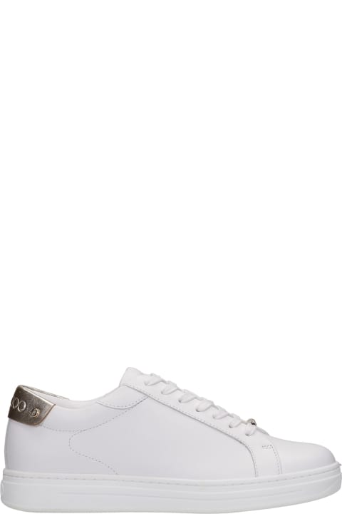 Rome  Sneakers In White Leather