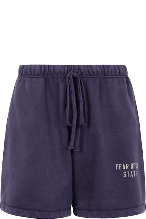 Fear of God Pants for Men Fear of God Heavy Fleece Soccer Short