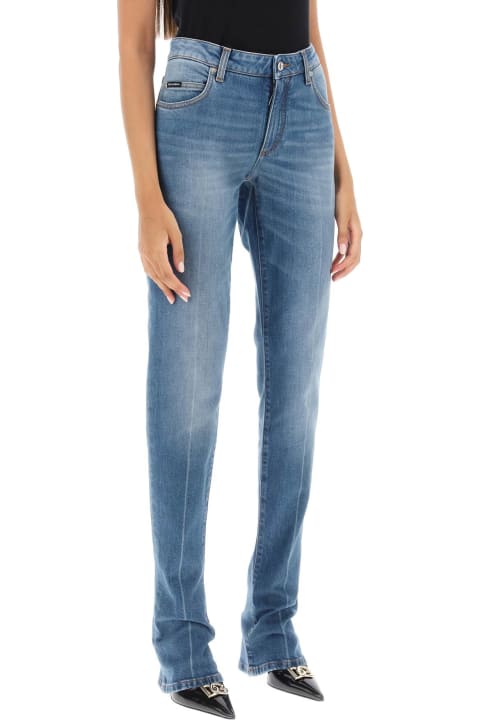 Dolce & Gabbana Clothing for Women Dolce & Gabbana Low Rise Trumpet Jeans