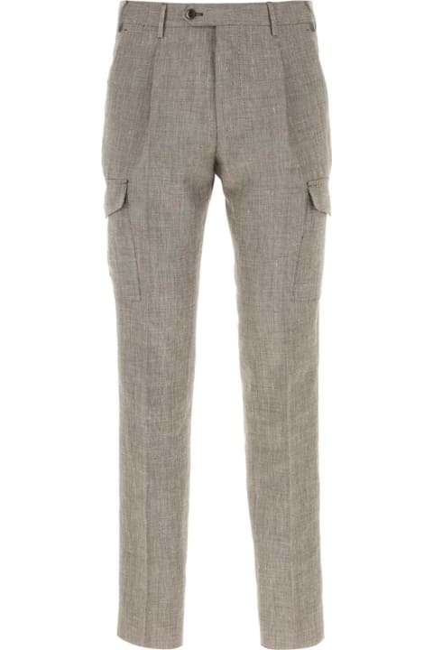 PT01 Clothing for Men PT01 Two-tone Wool Blend Pant