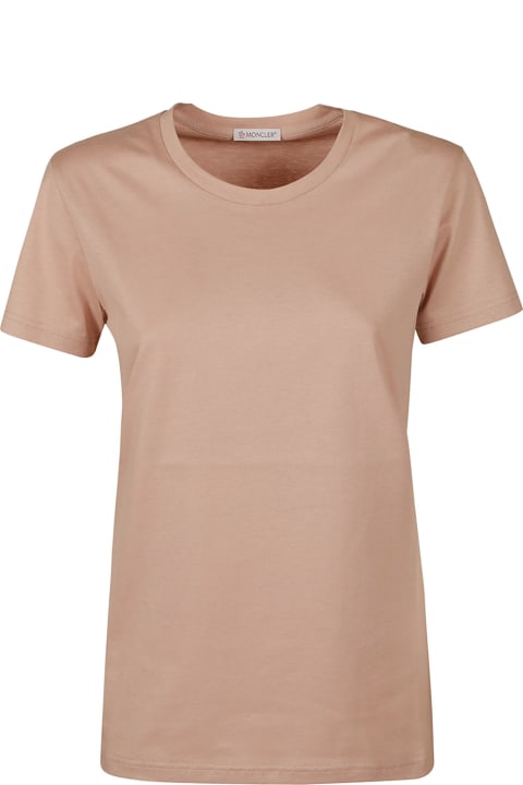 Topwear for Women Moncler Round Neck T-shirt