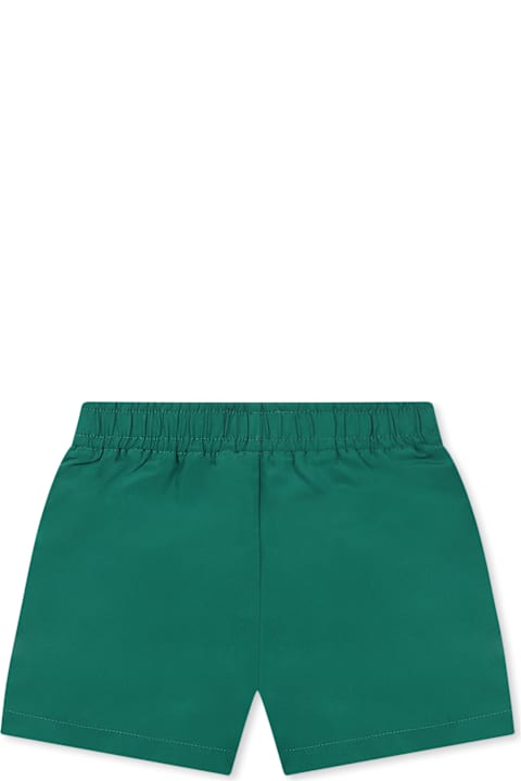 أدوات منزلية Kenzo Kids Green Swim Shorts For Baby Boy With Logo