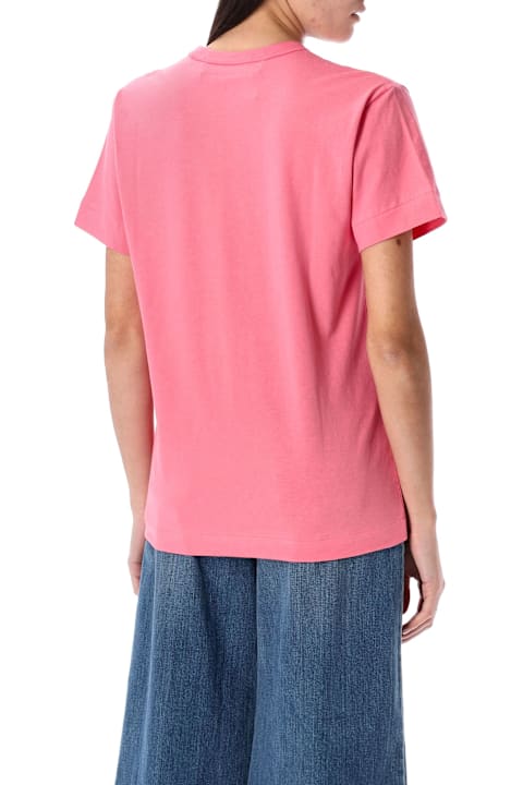أدوات منزلية Comme des Garçons Play Red Heart Patch T-shirt