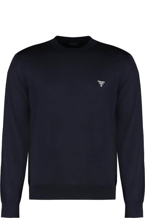 Homeware Prada Long Sleeve Crew-neck Sweater