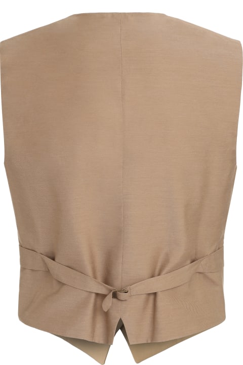 Polo Ralph Lauren for Women Polo Ralph Lauren Cotton-wool Blend Vest