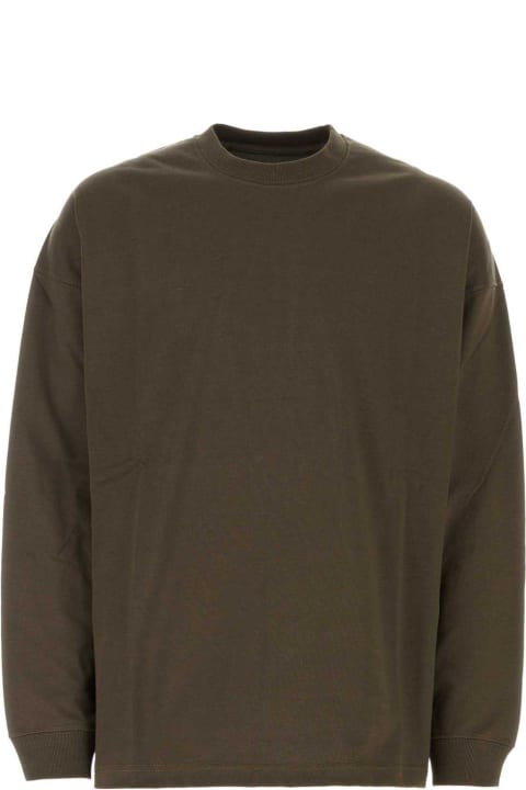 Bottega Veneta Fleeces & Tracksuits for Men Bottega Veneta Crewneck Long-sleeved T-shirt