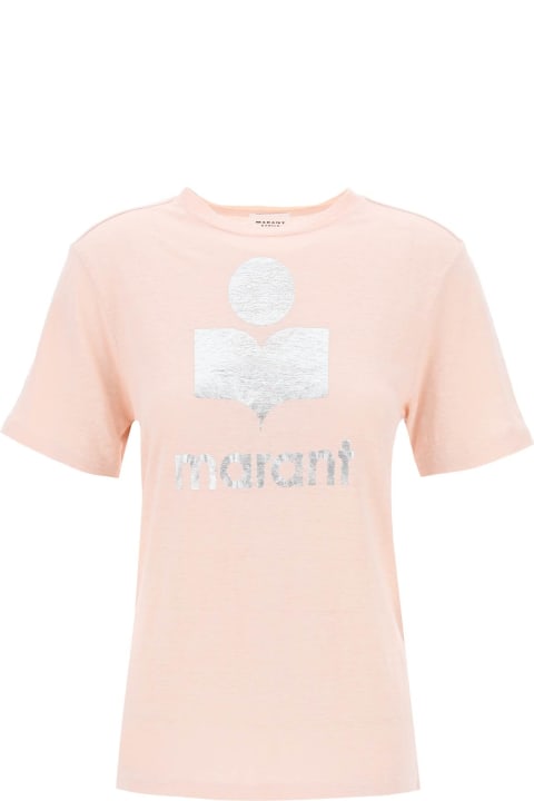 Marant Étoile for Women Marant Étoile Zewel T-shirt With Metallic Logo Print