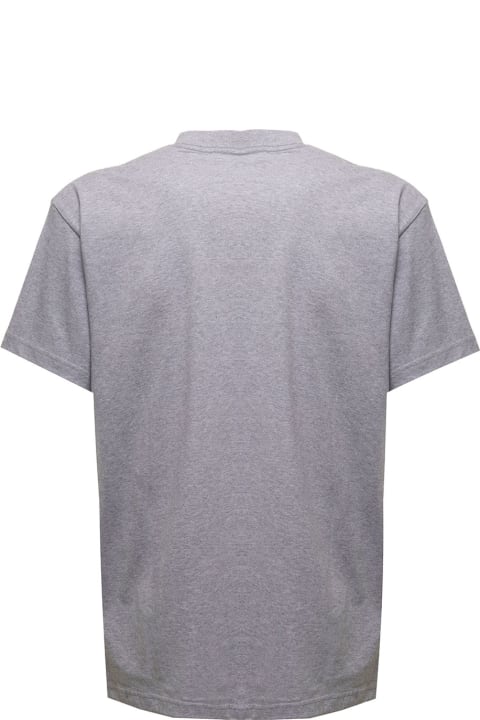 Grey Organic Cotton T-shirt Jacquemus Man