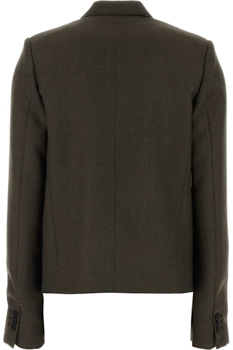 Fashion for Women Loewe Brown Wool Blazer