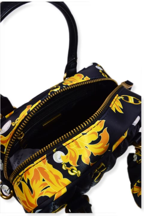 Homeware Versace Jeans Couture Baroque-print Zip-up Tote Bag