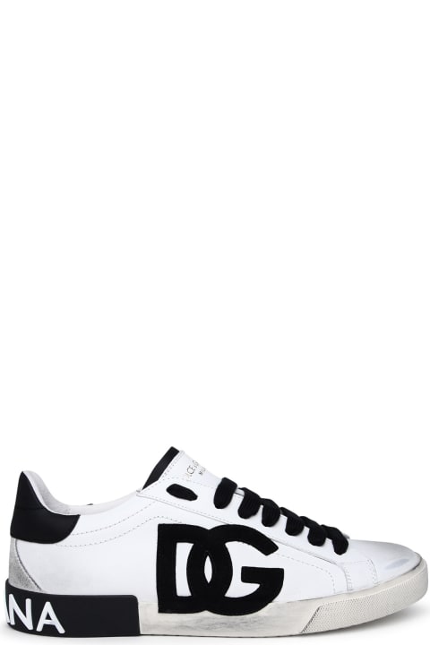Dolce & Gabbana Sneakers for Men Dolce & Gabbana Leather Sneakers