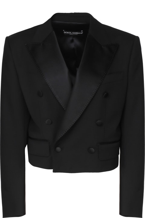 Homeware Dolce & Gabbana 'tuxedo' Short Blazer