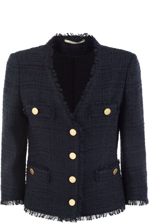 Tagliatore Coats & Jackets for Women Tagliatore Cotton-blend Jacket