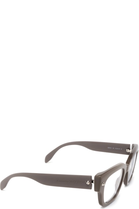 Alexander McQueen Eyewear Eyewear for Men Alexander McQueen Eyewear Am0411o Brown Glasses