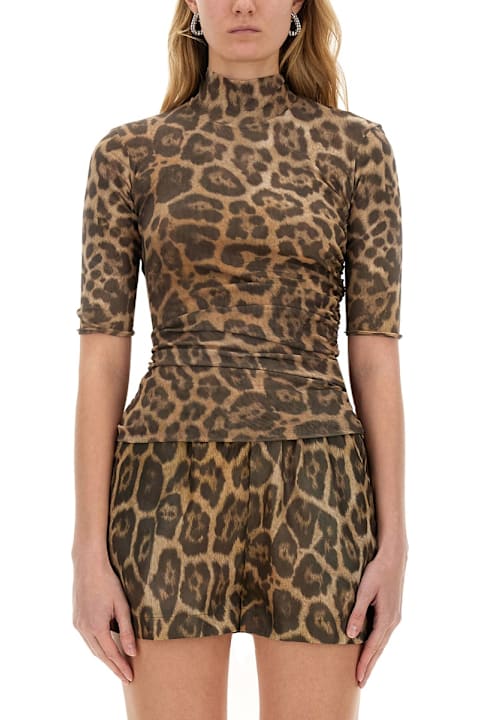 Stella McCartney Clothing for Women Stella McCartney Top With Animal Pattern