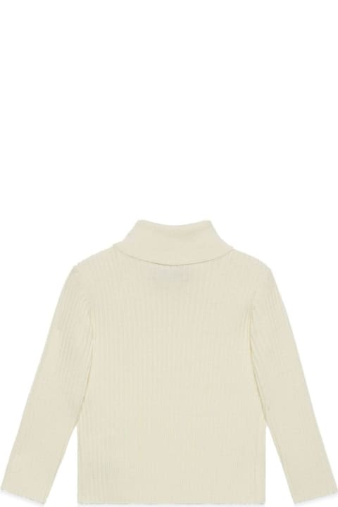 Gucci Sweaters & Sweatshirts for Baby Girls Gucci Gucci Kids Sweaters White