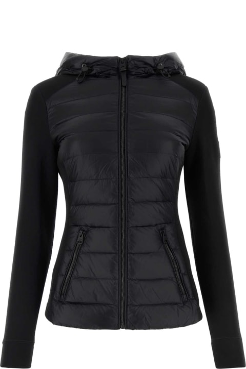Mackage Coats & Jackets for Women Mackage Black Cotton Blend And Nylon Della Jacket