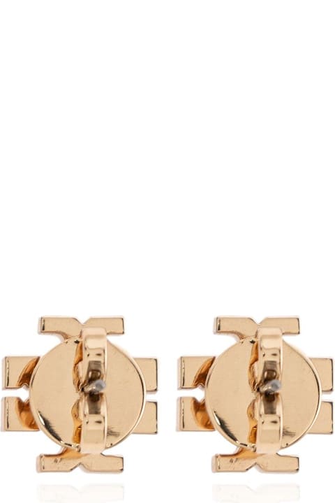 Tory Burch أقراط لـ السيدات Tory Burch Kira Pavé Stud Earrings