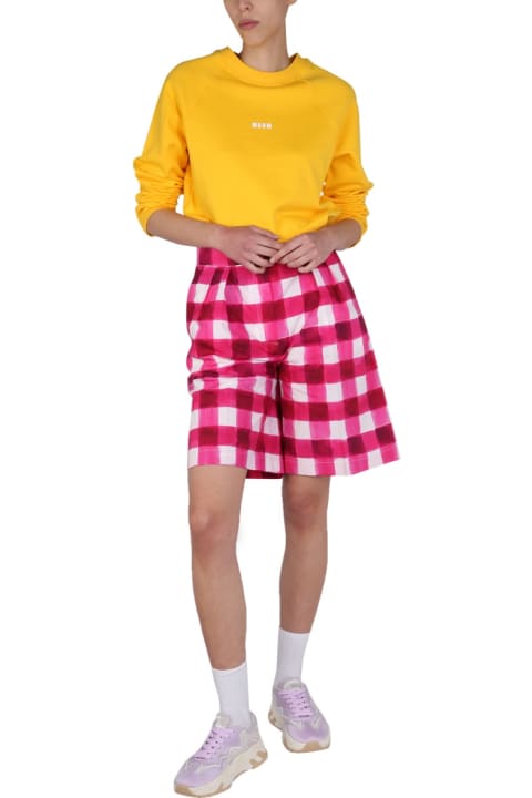 Homeware MSGM "check" Shorts